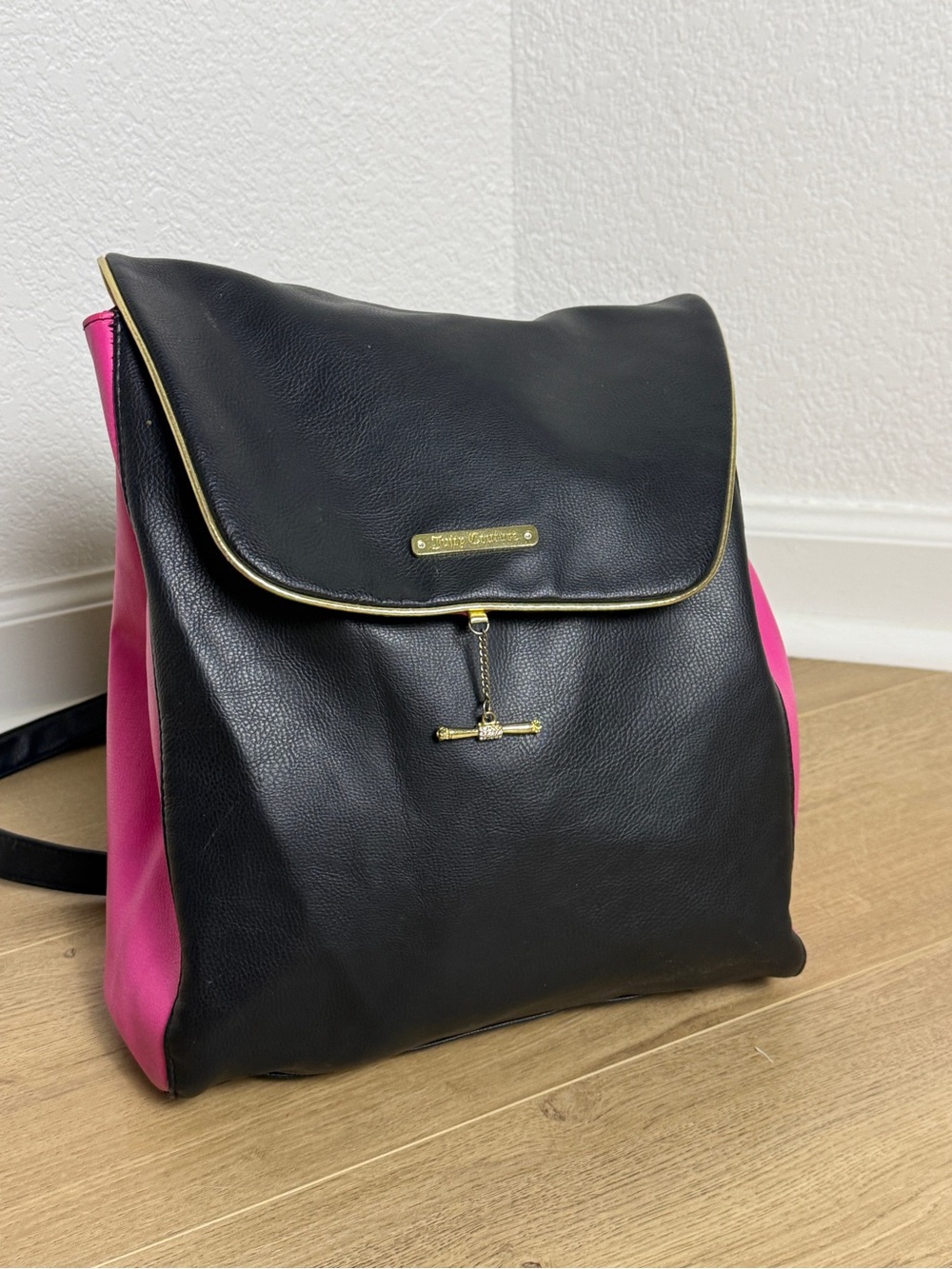 Juicy Couture Black & Pink backpack